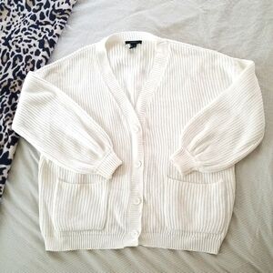 White Cardigan